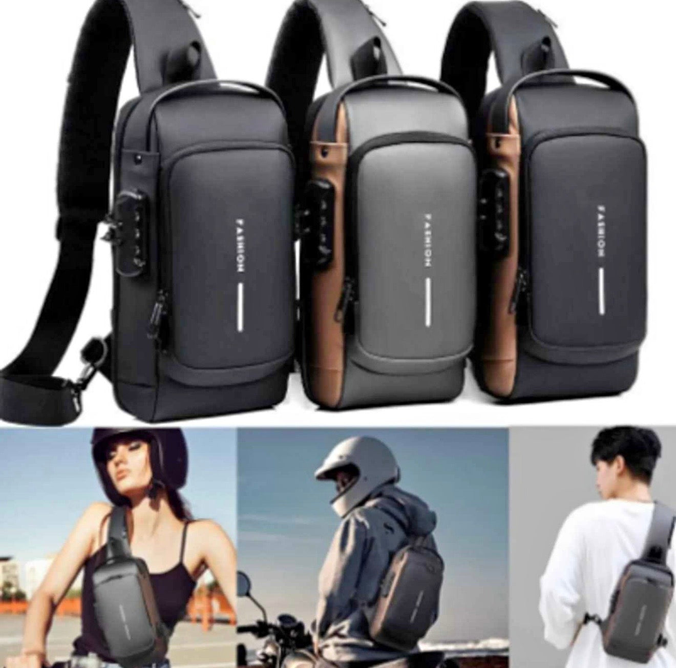 Gray helmet for bikers